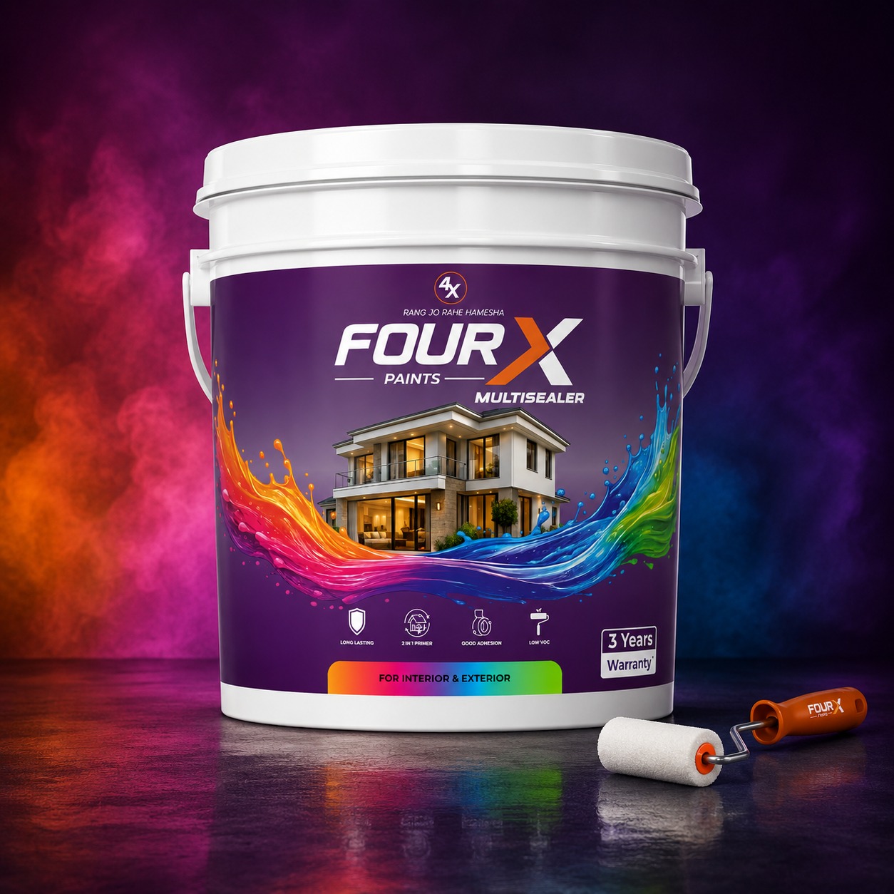 FourX Imperial interior wall sealer bucket