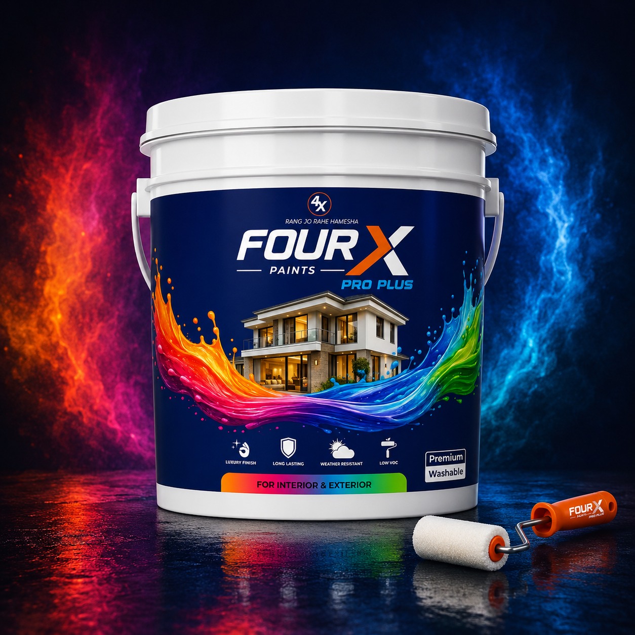FourX Pro Plus premium emulsion bucket