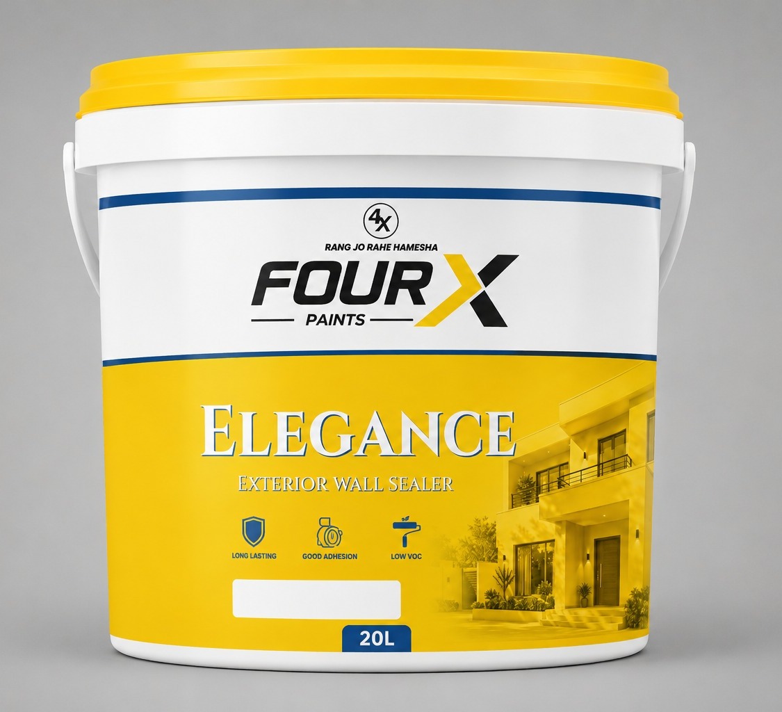 FourX Silk Matt emulsion paint bucket
